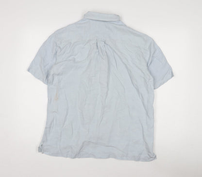 Men's Blue Casual Shirt by Inspired Fashions