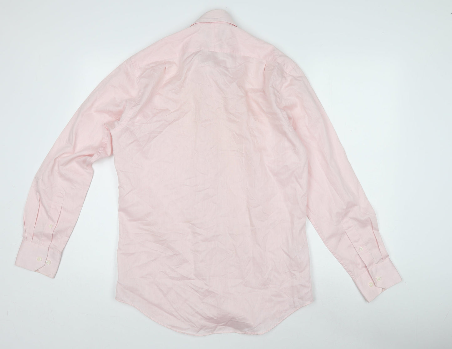 Mens UK Collar Size 15.5 Austin Reed Smart Pink  Dress Shirt