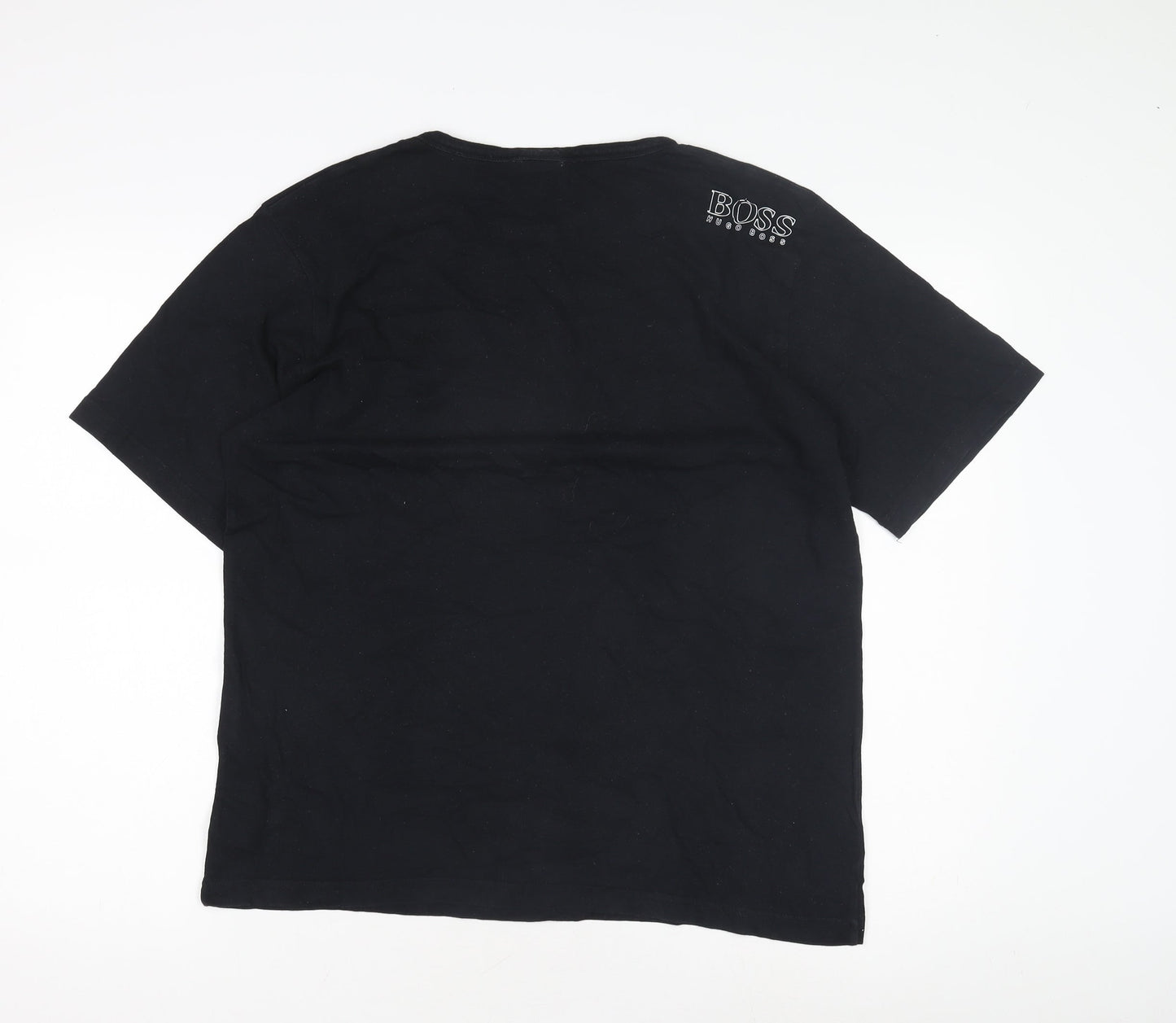 Mens UK Size XL Boss Black  T-Shirt