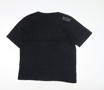 Mens UK Size XL Boss Black  T-Shirt