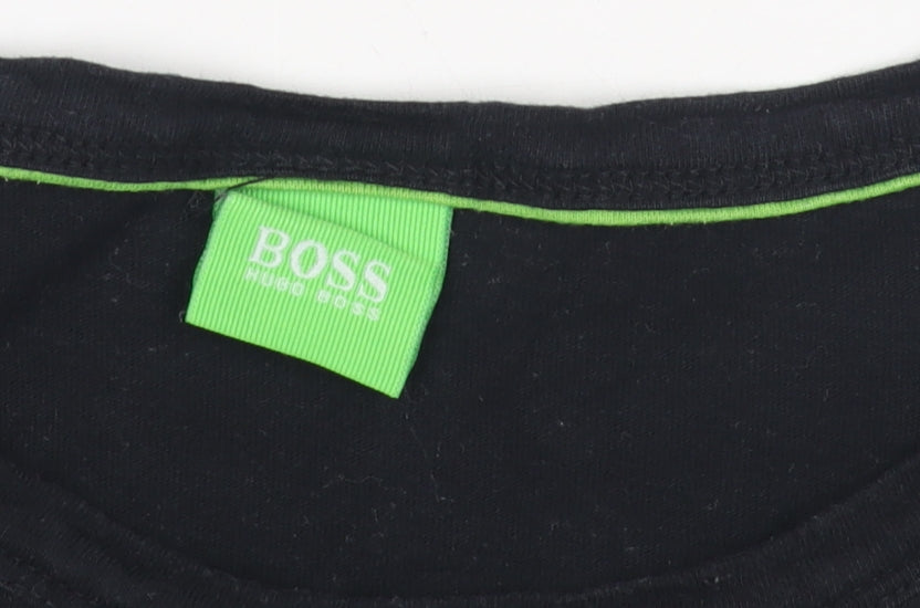 Mens UK Size XL Boss Black  T-Shirt