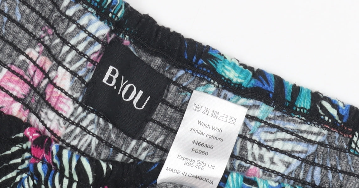 B.YOU Women’s Tropical Multicoloured Dress Size 20/22