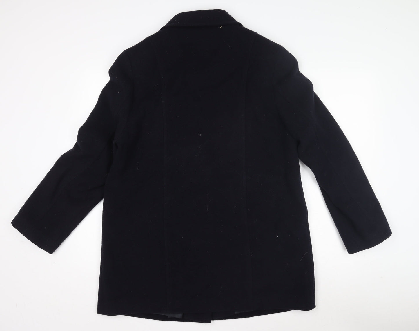 Cotswold Collections Women's Black Wool Blend Coat Size 14