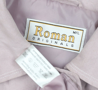 Roman Originals Women's Pink Basic Jacket Size M