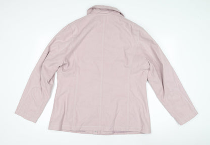 Roman Originals Women's Pink Basic Jacket Size M