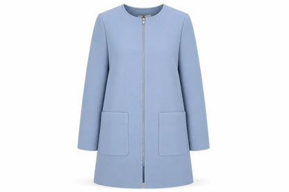 Womens UK Size 6 H&M Blue Basic Jacket
