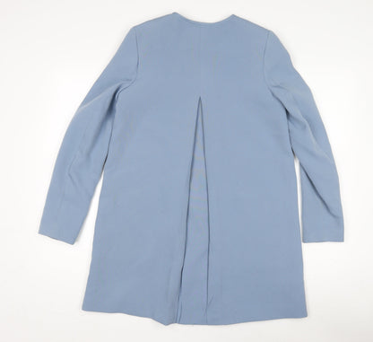 Womens UK Size 6 H&M Blue Basic Jacket