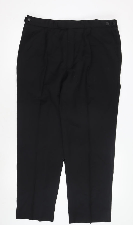 Marks and Spencer Men's Black Trousers 38/29