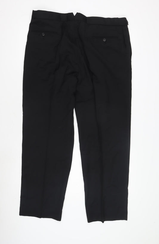 Marks and Spencer Men's Black Trousers 38/29