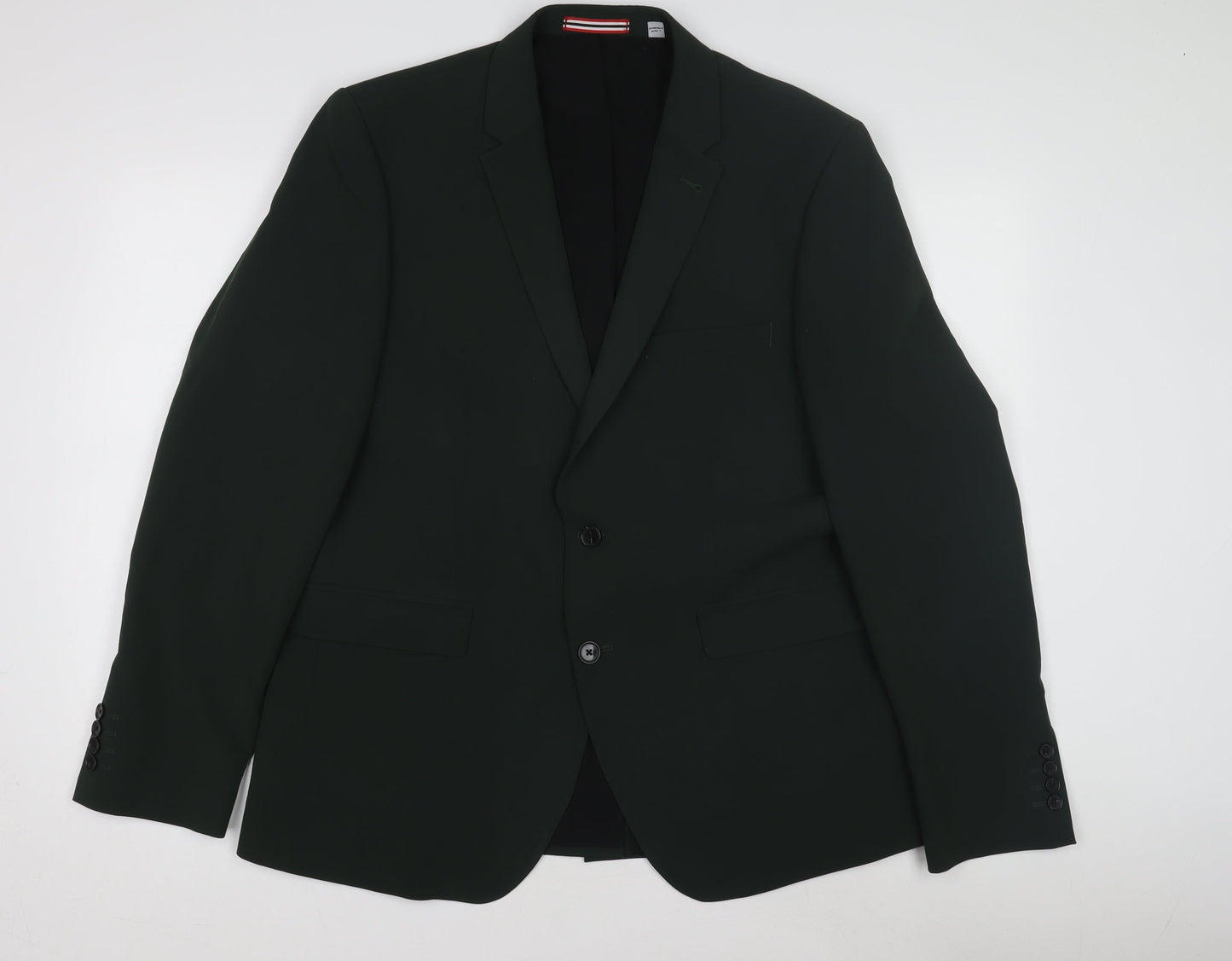 Mens UK Size 44 Burton Regular Green Suit Jacket