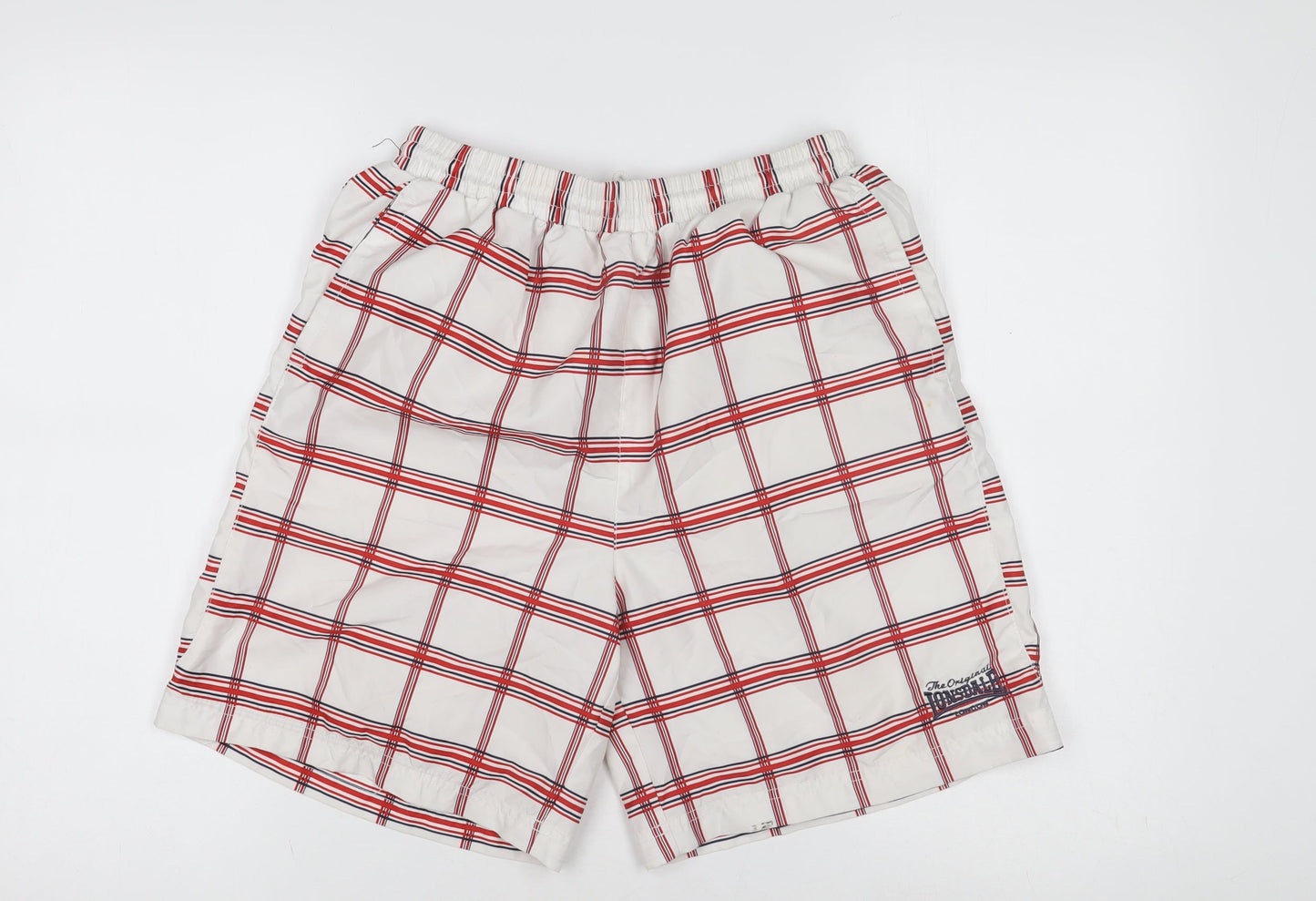 Lonsdale Teens Multicoloured Plaid Shorts