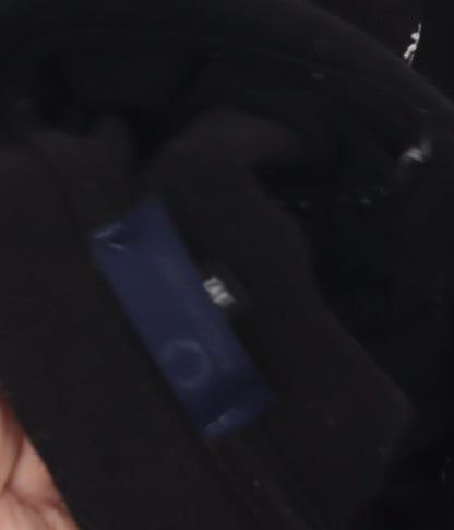 Men's Black Polo Shirt M Regular Fit