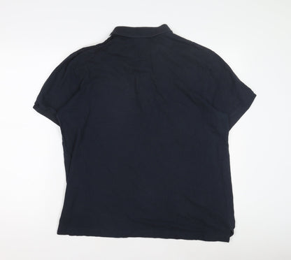 Lonsdale London Men's Black Polo Shirt L