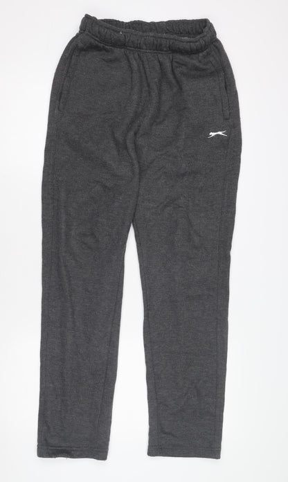 Slazenger Men's Grey Jogger Trousers - Medium Size