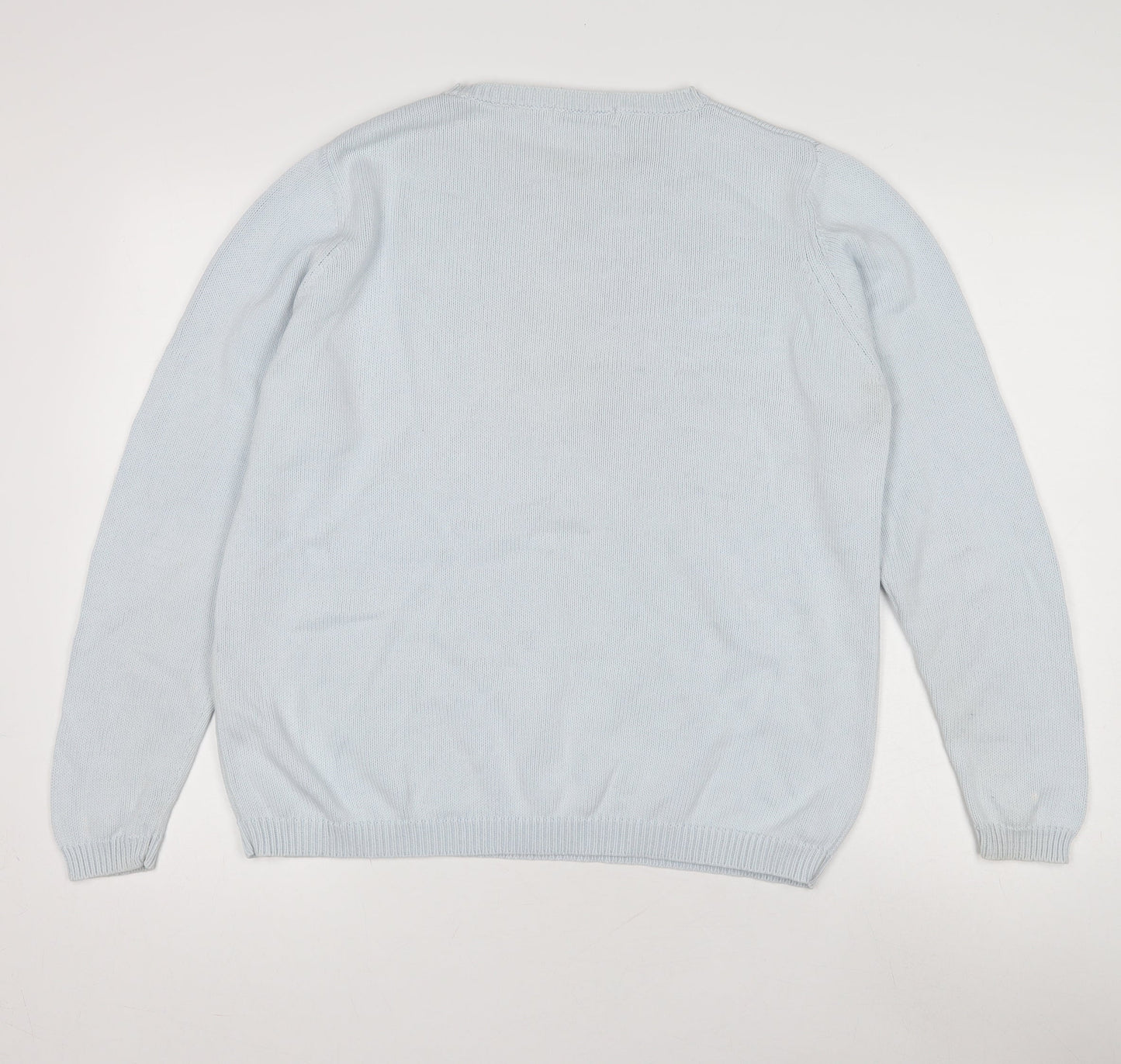 Womens UK Size 18 Marks and Spencer Blue Pullover Jumper