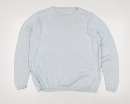 Womens UK Size 18 Marks and Spencer Blue Pullover Jumper