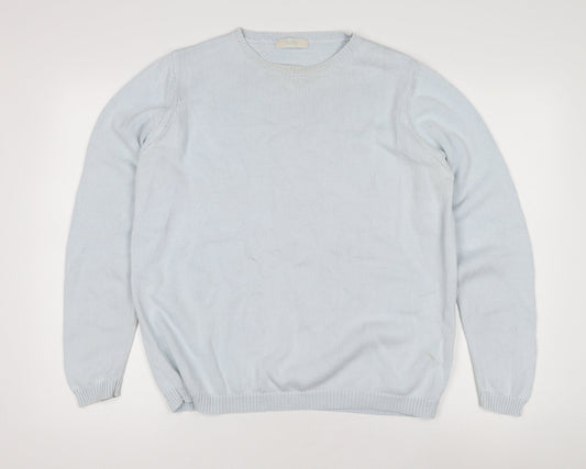 Womens UK Size 18 Marks and Spencer Blue Pullover Jumper