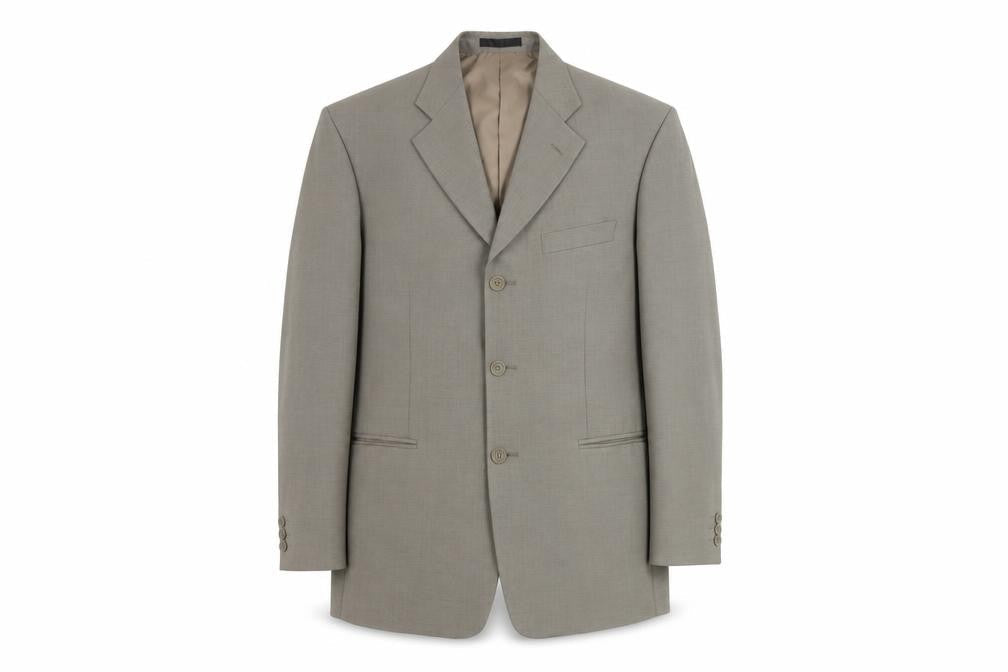 Savatini Men's Grey Blazer, Size 40