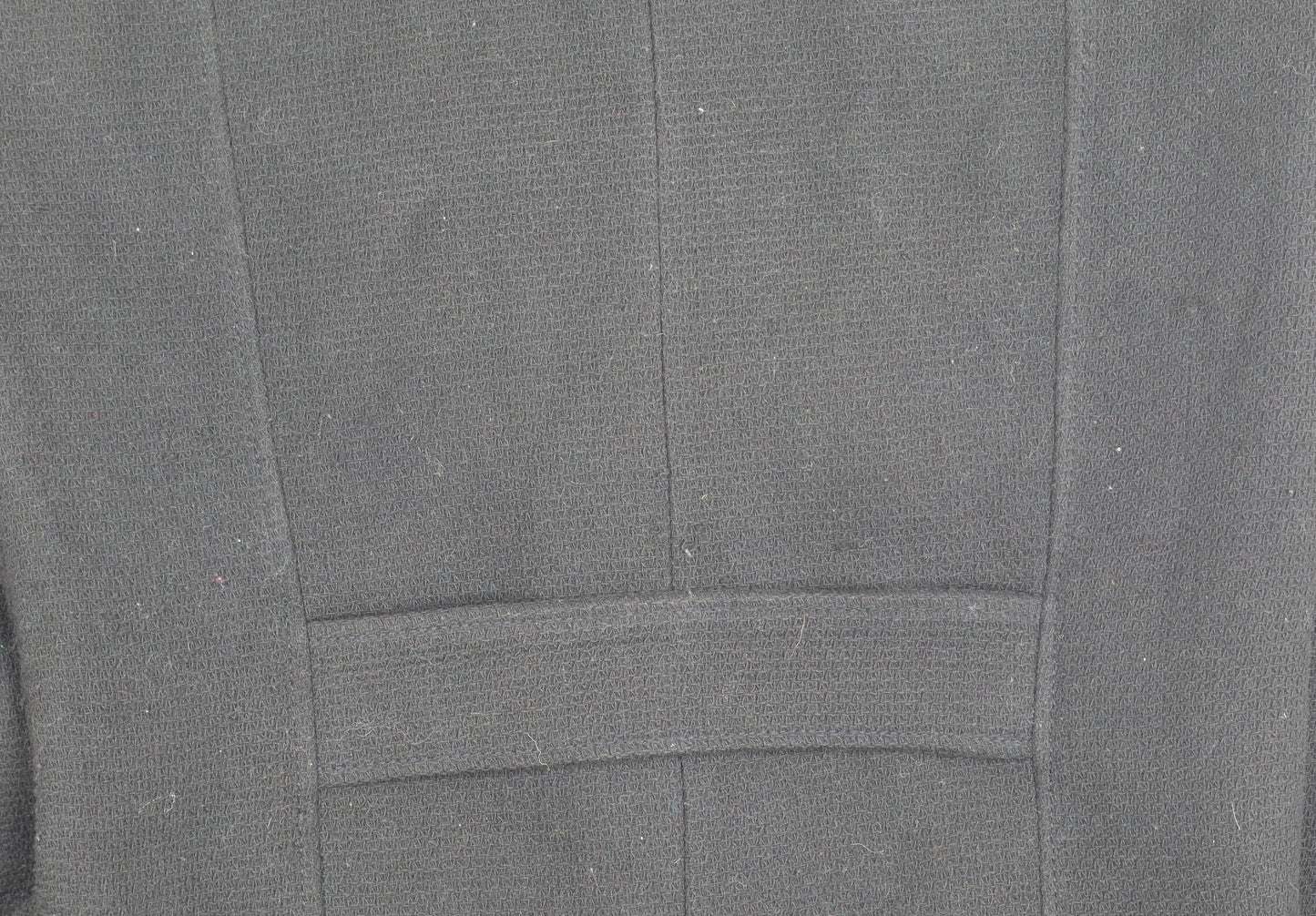 Womens UK Size 8 NEXT Black Overcoat