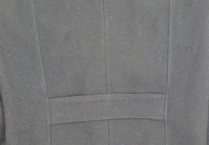 Womens UK Size 8 NEXT Black Overcoat
