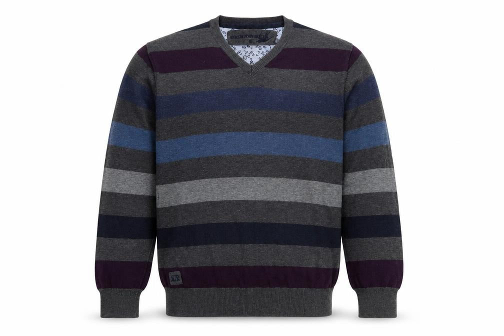 Mens UK Size M Rocha John Rocha Multicoloured Pullover Jumper