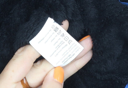 Zeden Men's Black Fleece Jacket, Lightweight, L, Autumn