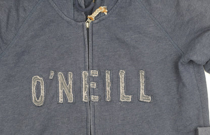 O'Neill Women's Blue Hooded Zip Jacket Size 14