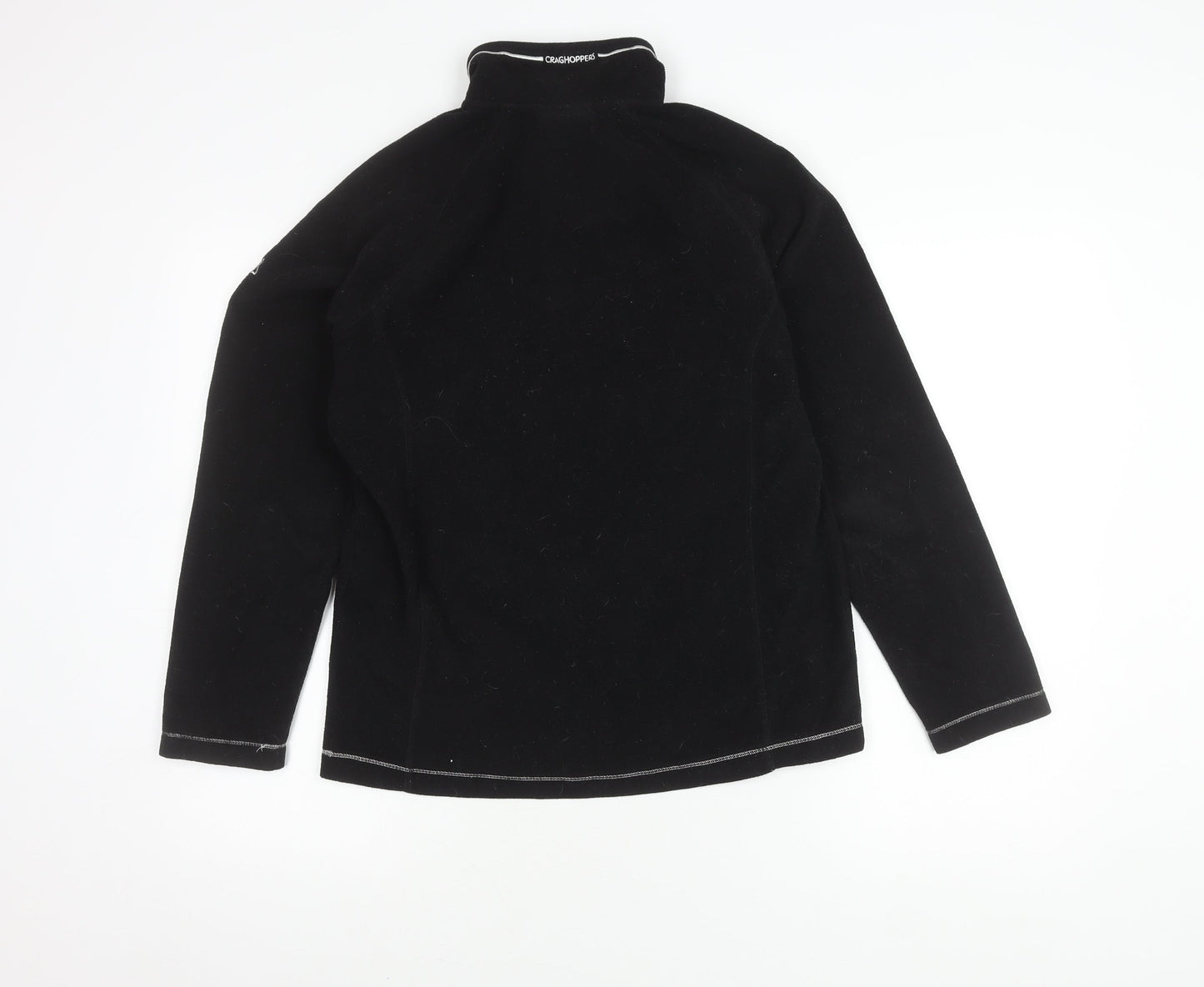 Craghoppers Women's Black Fleece Sweatshirt Size 10