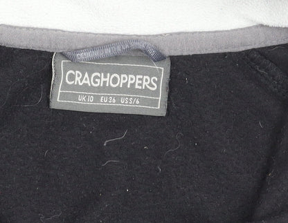 Craghoppers Women's Black Fleece Sweatshirt Size 10