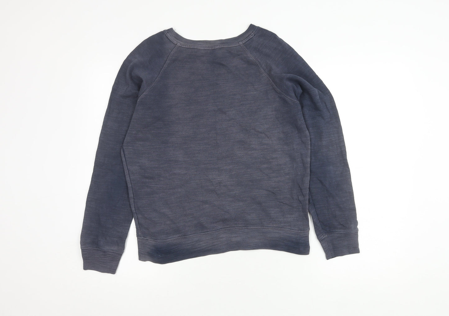 Womens UK Size 10 Marks and Spencer Blue Pullover Sweatshirt