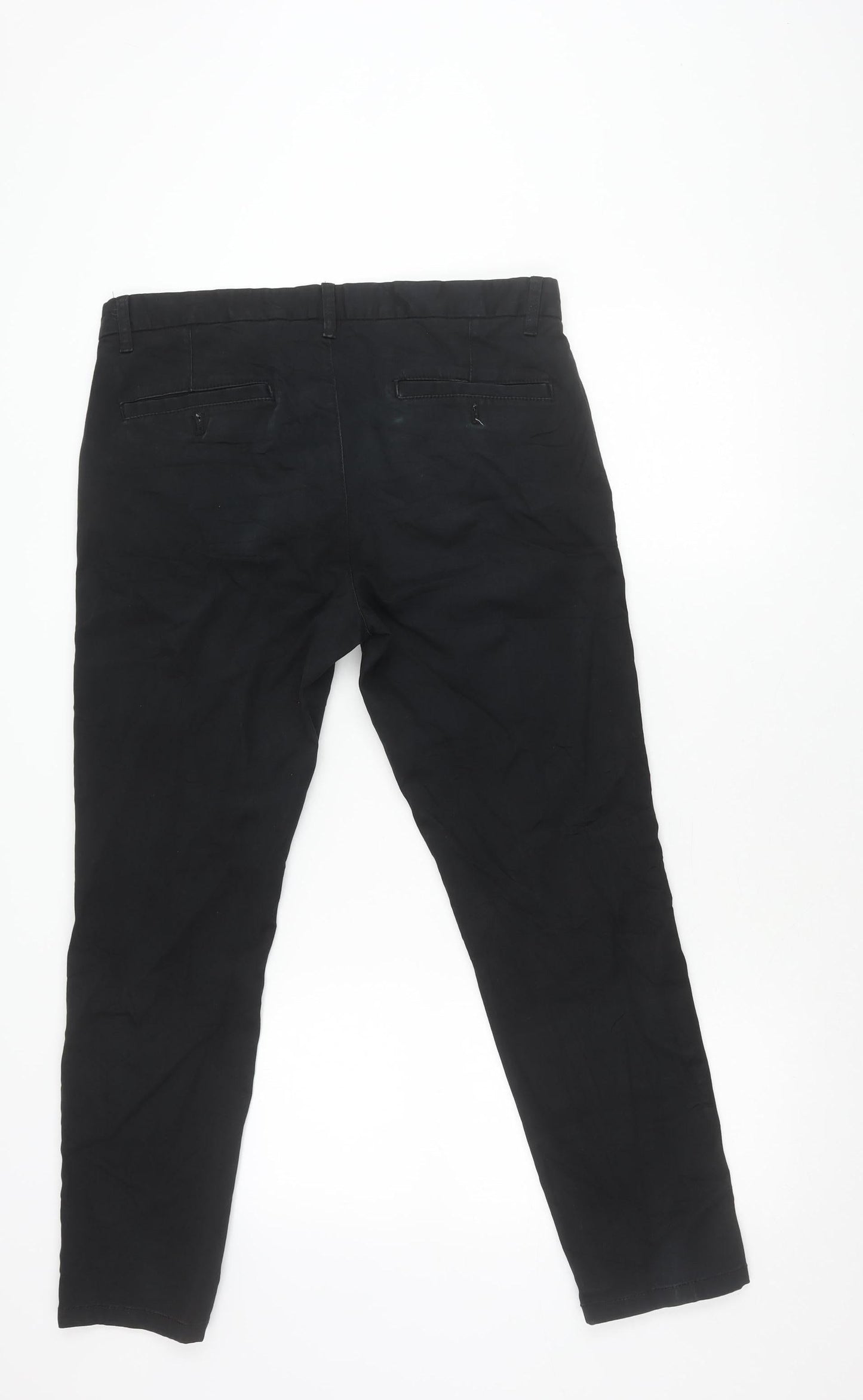 Burton Men's Black Skinny Trousers 34S