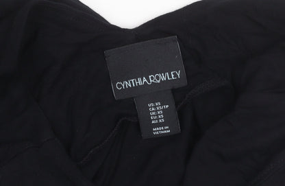 Cynthia Rowley Women's Black XS A-Line Dress