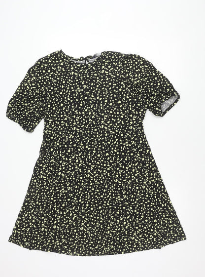 Marks and Spencer Women's Black A-Line Dress, Size 16