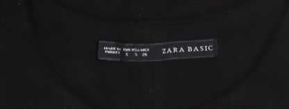 Zara Basic Women's Black Sleeveless Dress S