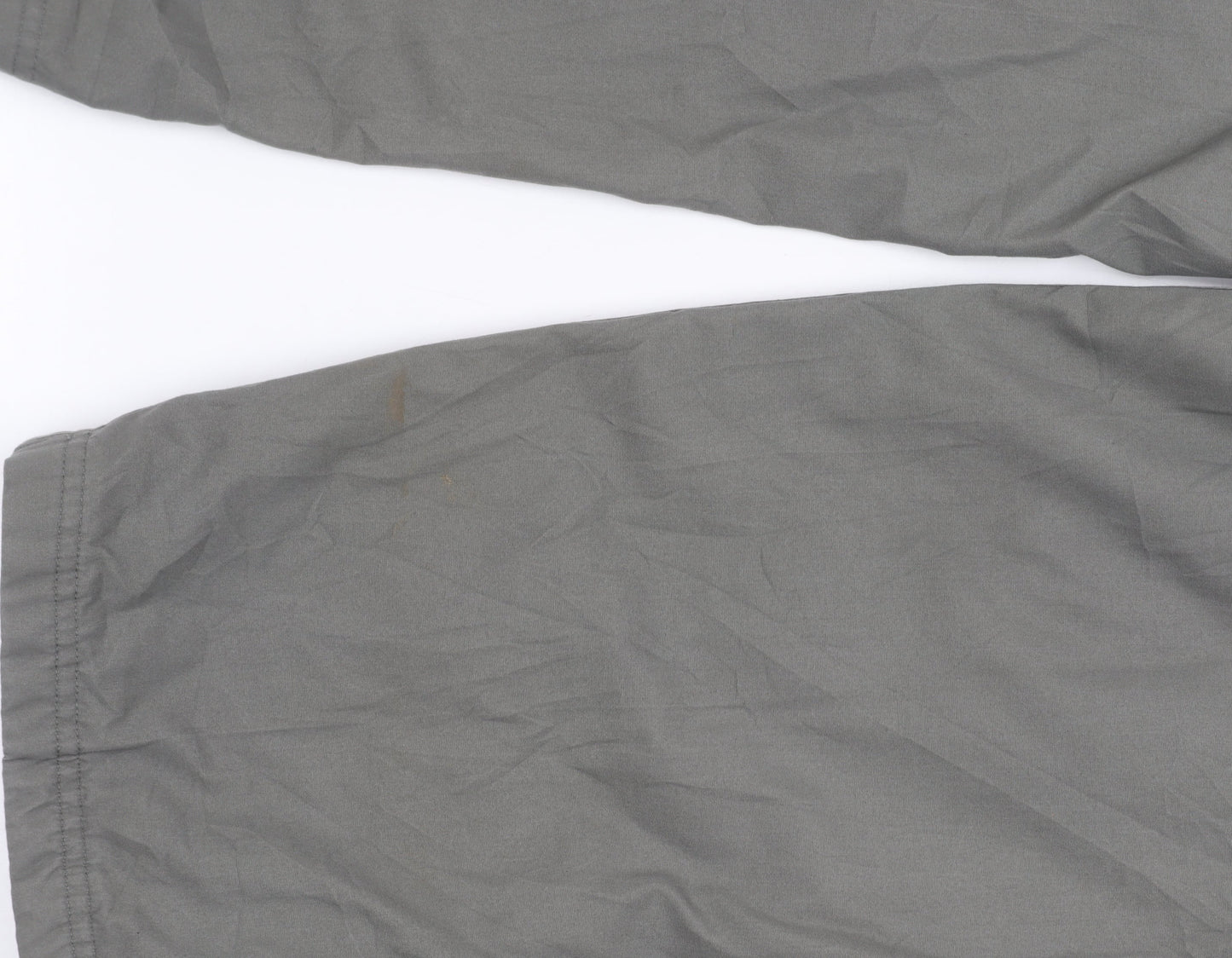 Hawkshead Women's Grey Cotton Trousers Size 16 Slim