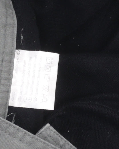 Hawkshead Women's Grey Cotton Trousers Size 16 Slim