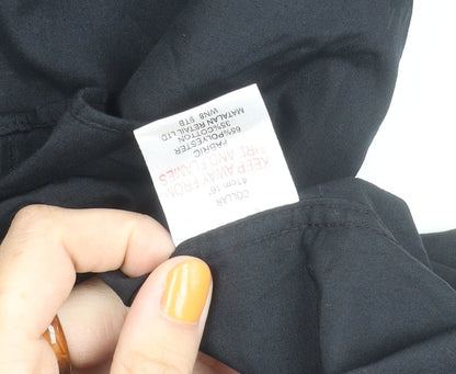 Taylor & Wright Men's Black Regular Fit Shirt, Size 16