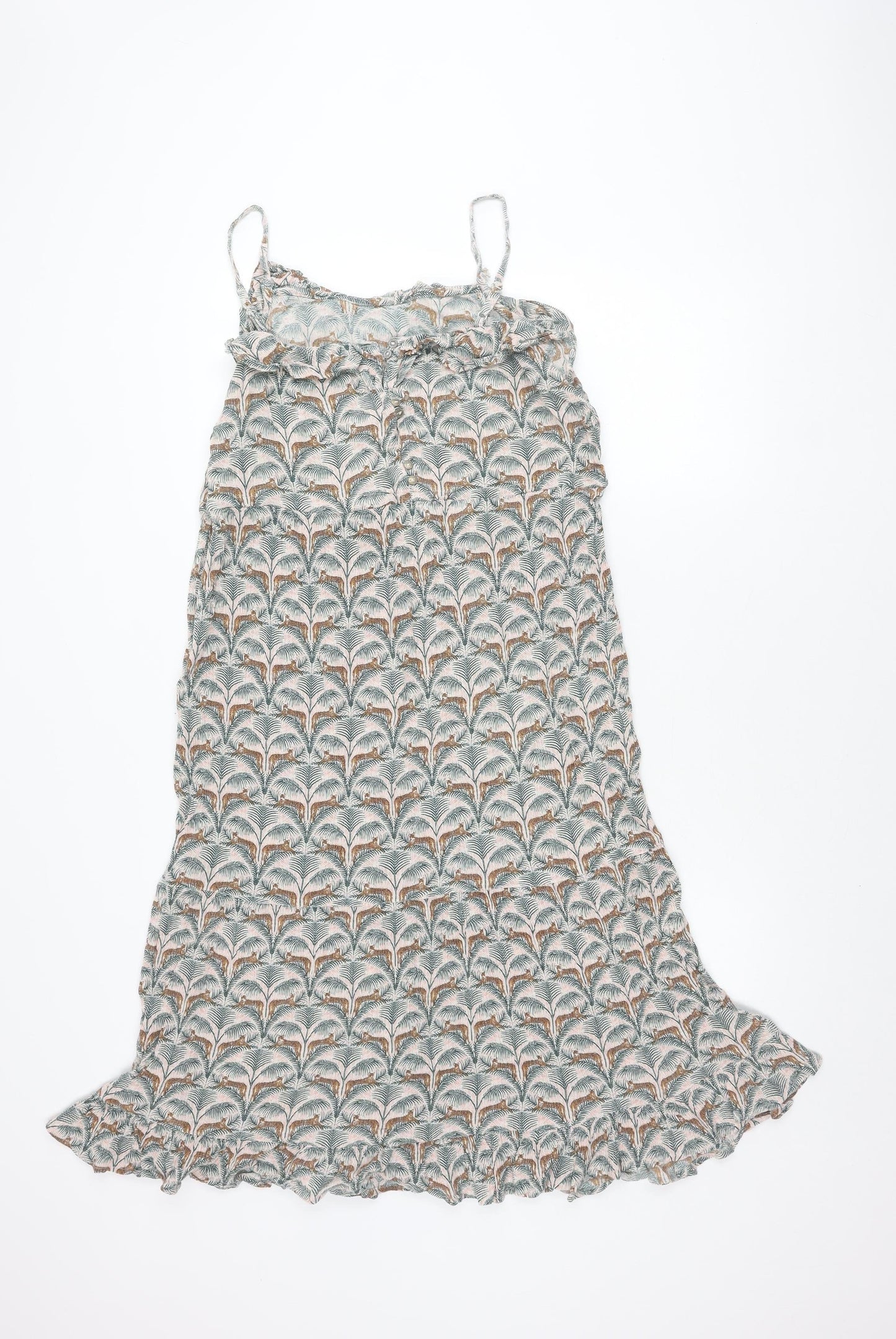 Fat Face Women's Multicoloured Sleeveless Dress