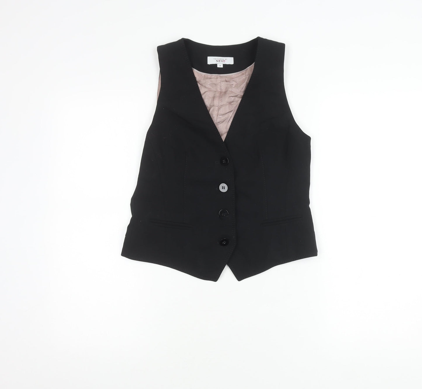 Next Black Sleeveless Blouse UK 10 Women's Business