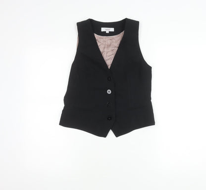 Next Black Sleeveless Blouse UK 10 Women's Business