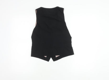 Next Black Sleeveless Blouse UK 10 Women's Business