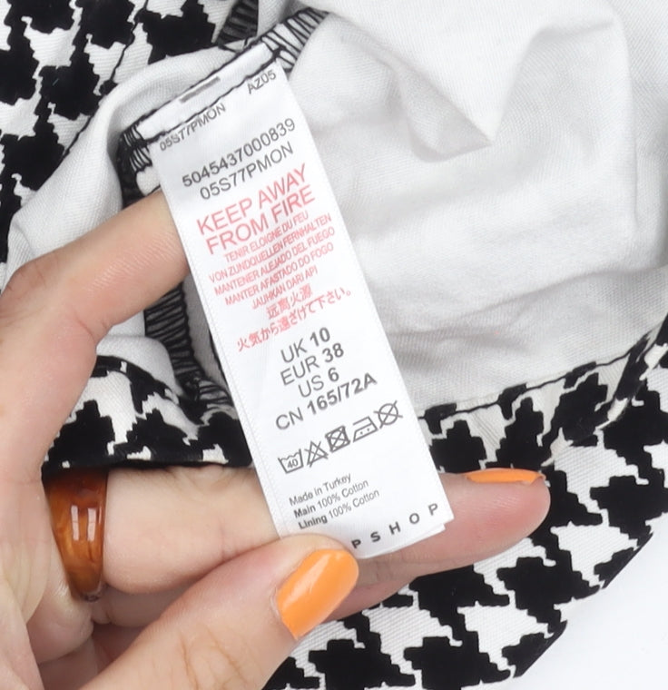 Womens UK Size 10 Topshop Mini  Skirt