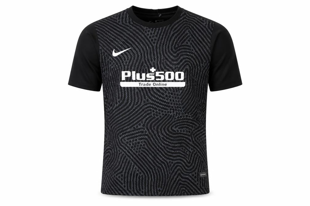 Mens UK Size L Nike Black Football Jersey