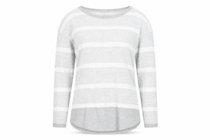 Womens UK Size 12 PURE Collection Grey Pullover Jumper