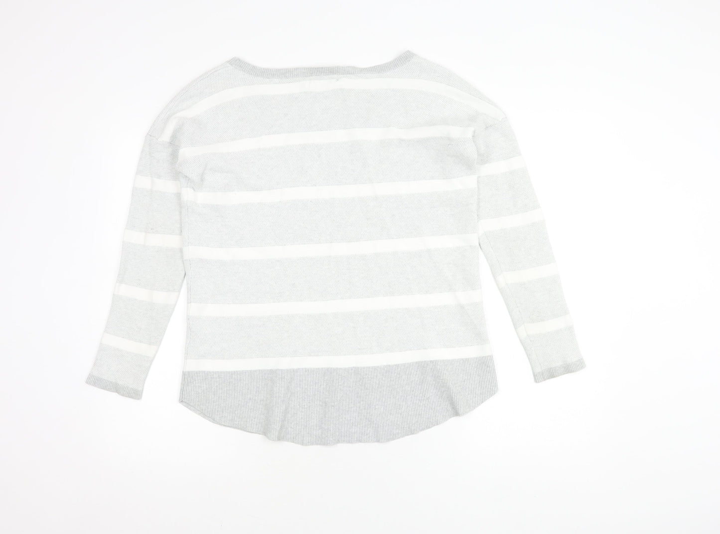 Womens UK Size 12 PURE Collection Grey Pullover Jumper