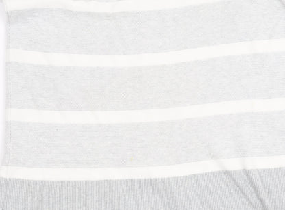 Womens UK Size 12 PURE Collection Grey Pullover Jumper