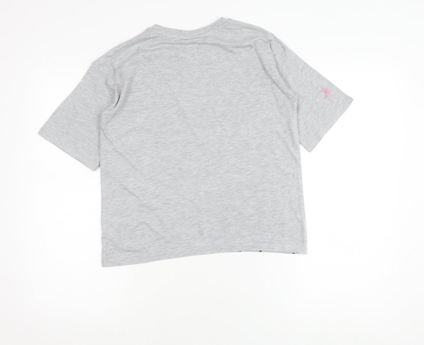 George Girls Grey Friends T-Shirt Size 11-12 Years