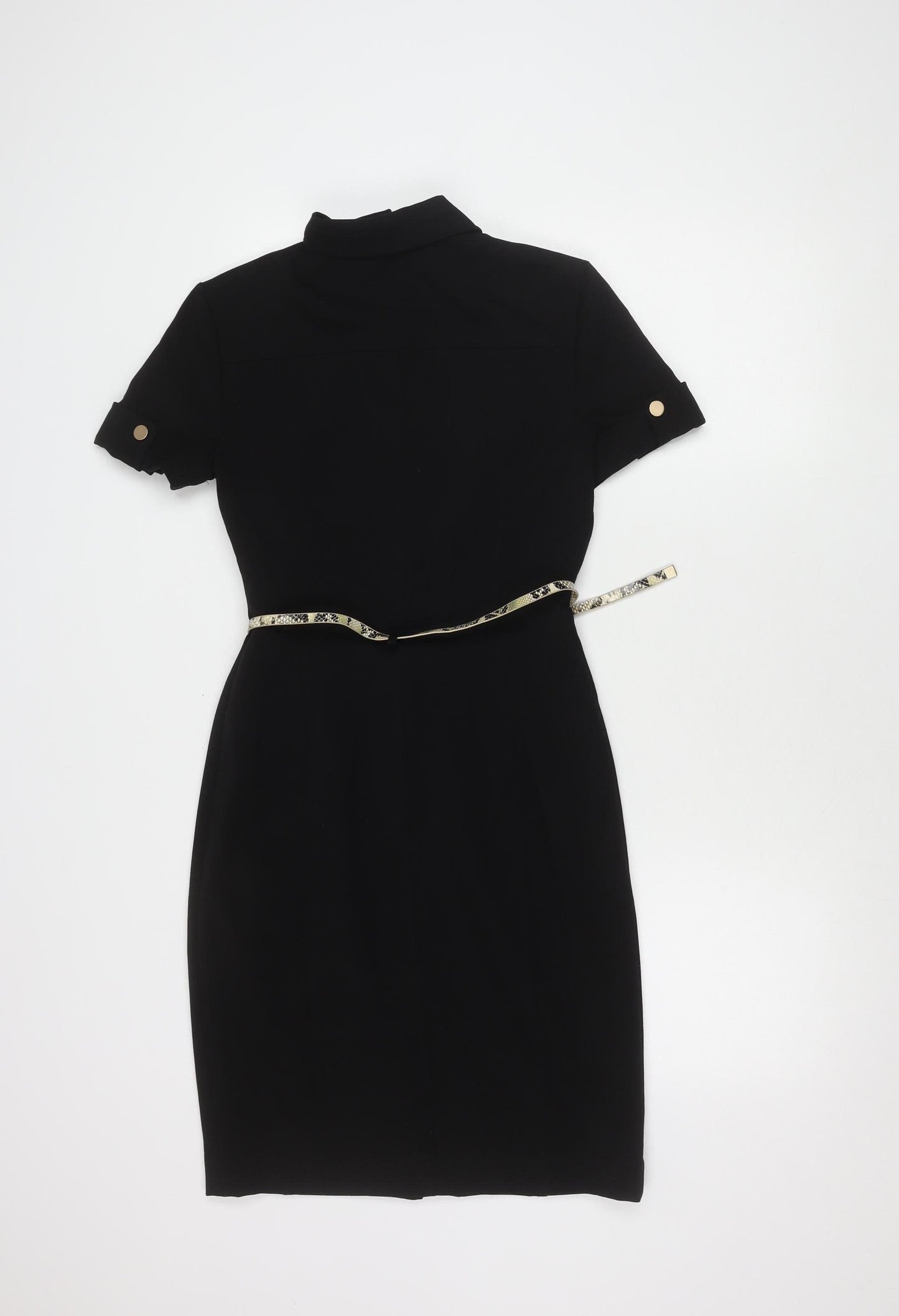 Ellen Tracy Black Women’s Shirt Dress, Size 2