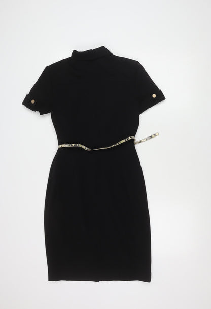 Ellen Tracy Black Women’s Shirt Dress, Size 2