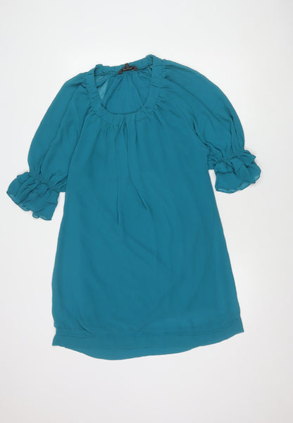 Sandwich Women's Blue Shift Dress, UK 8, Casual Style